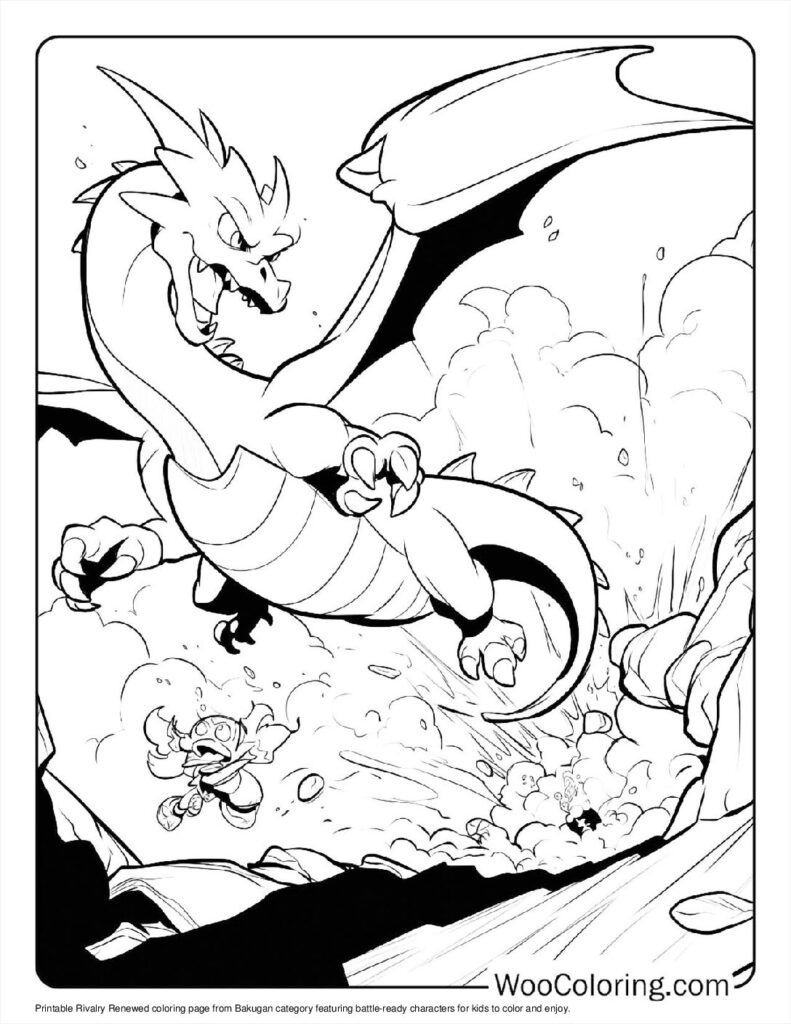 Rivalry Renewed Coloring Page For Kids