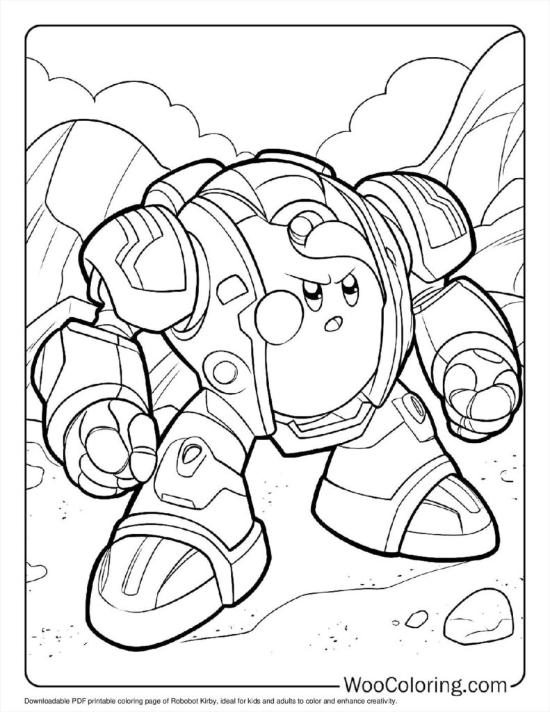 100 Kirby coloring pages Free PDF To Print - 40