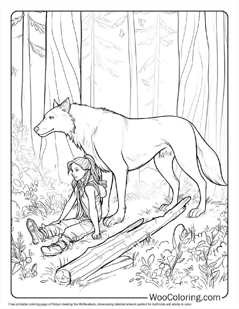 100  Werewolf coloring pages  Free PDF To Print  - 34