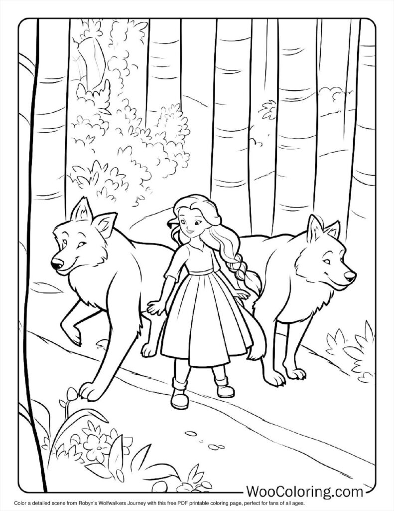 100  Werewolf coloring pages  Free PDF To Print  - 16