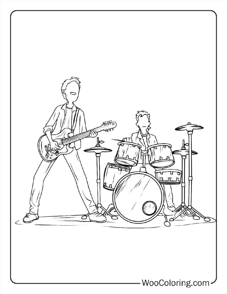 100  Music coloring pages  Free PDF To Print  - 57