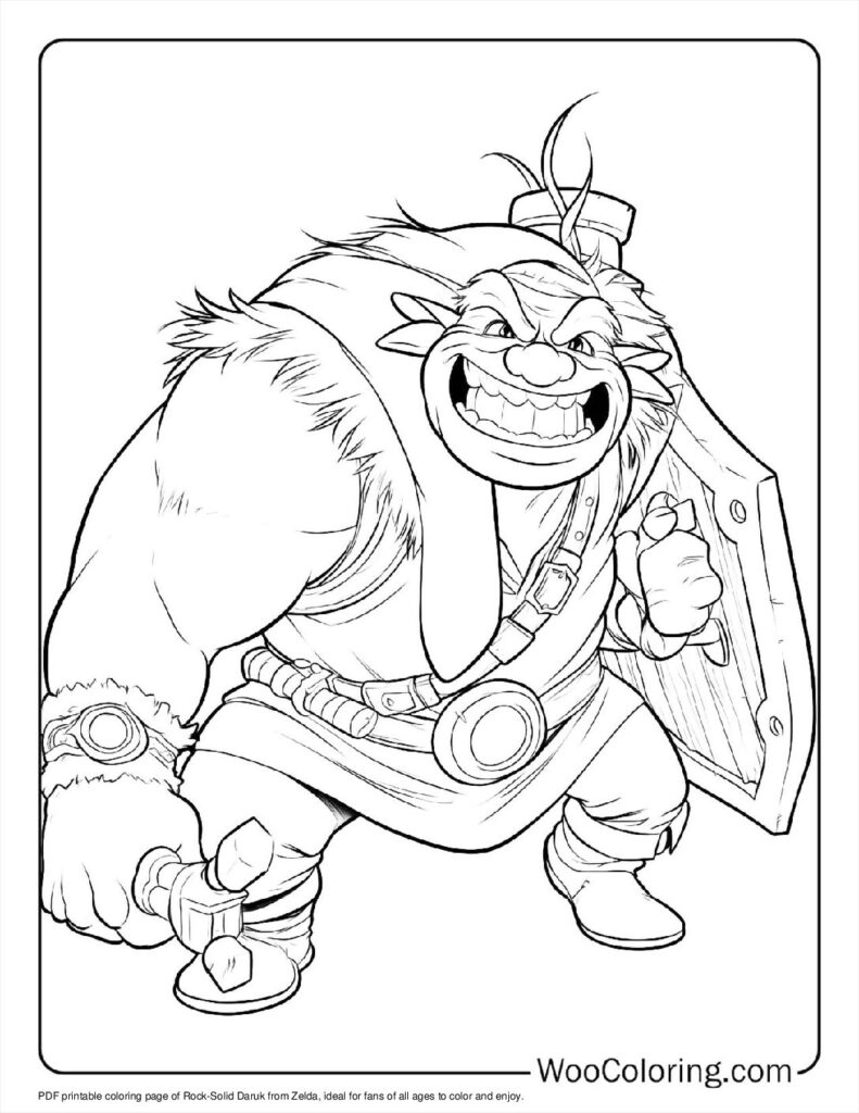 100  Zelda coloring pages  Free PDF To Print  - 64