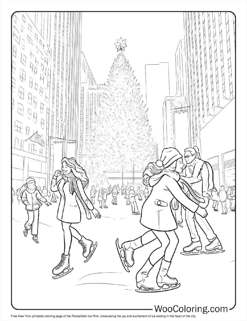 100 New York coloring pages Free PDF To Print - 77