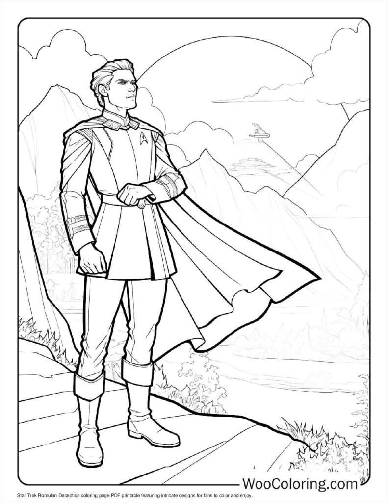 100  Star Trek coloring pages  Free PDF To Print  - 20