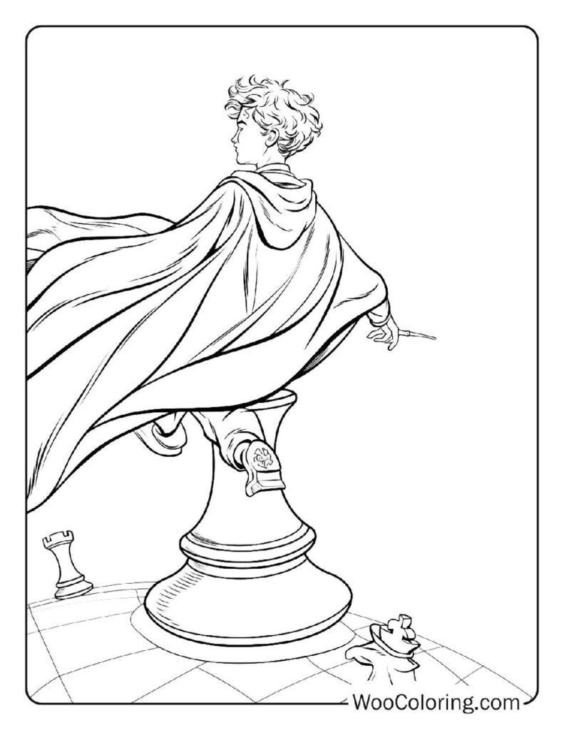 100  Harry Potter coloring pages  Free PDF To Print  - 16