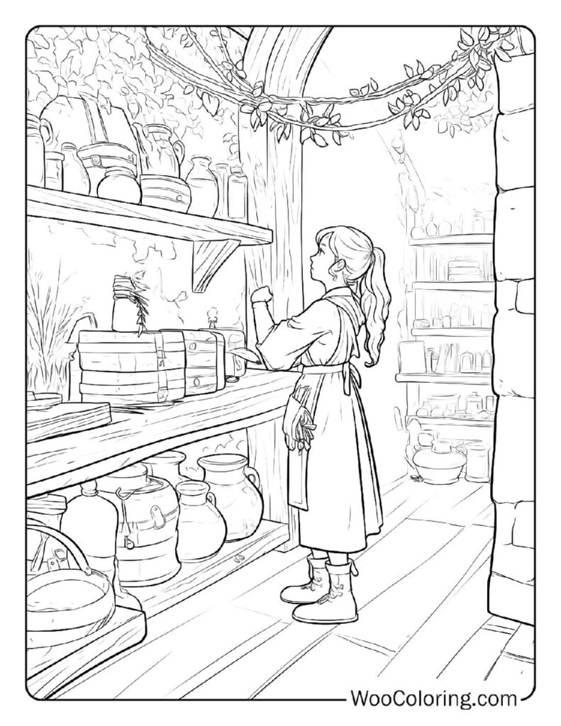 100  Harry Potter coloring pages  Free PDF To Print  - 40