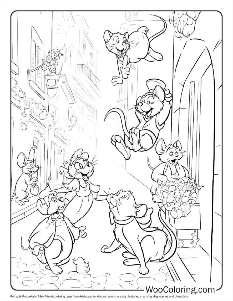Roquefort's Alley Friends