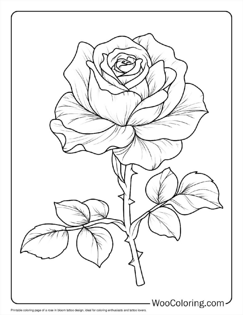 100  Tattoo coloring pages  Free PDF To Print  - 11