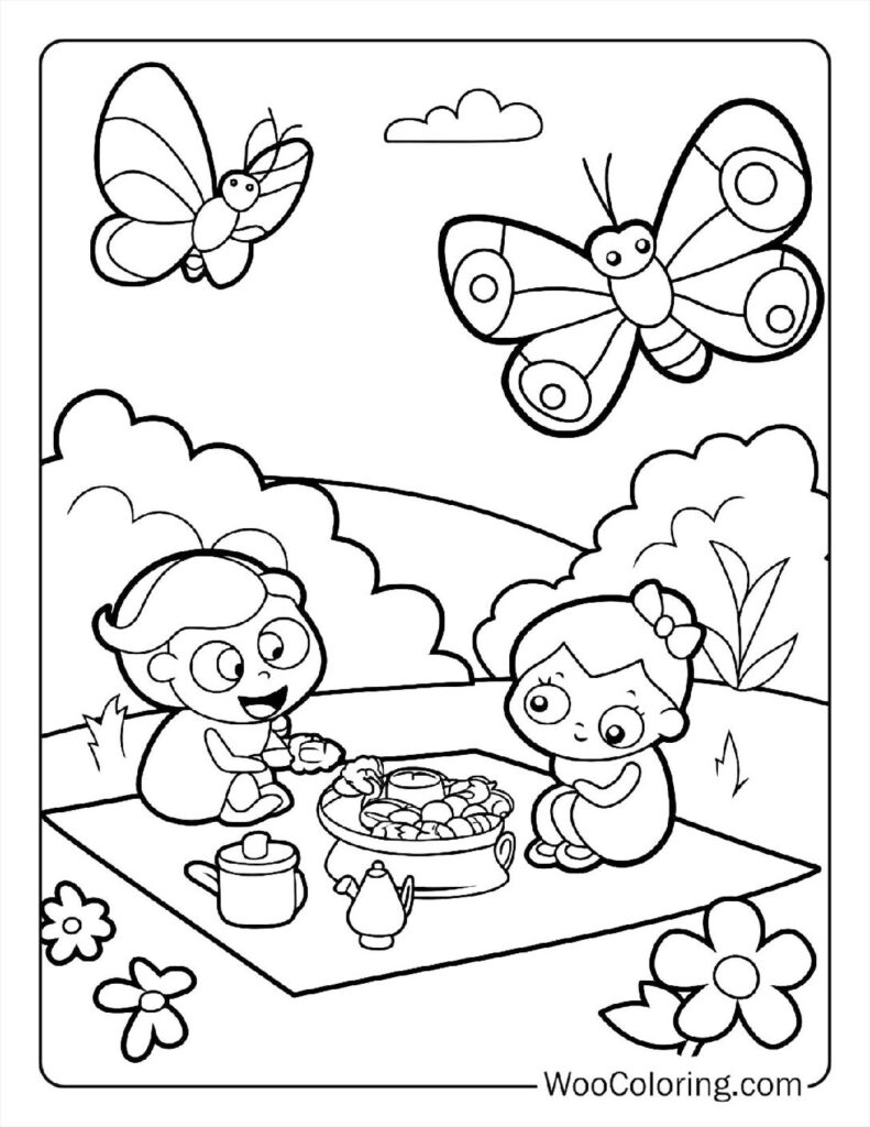100  Butterfly coloring pages  Free PDF To Print  - 89