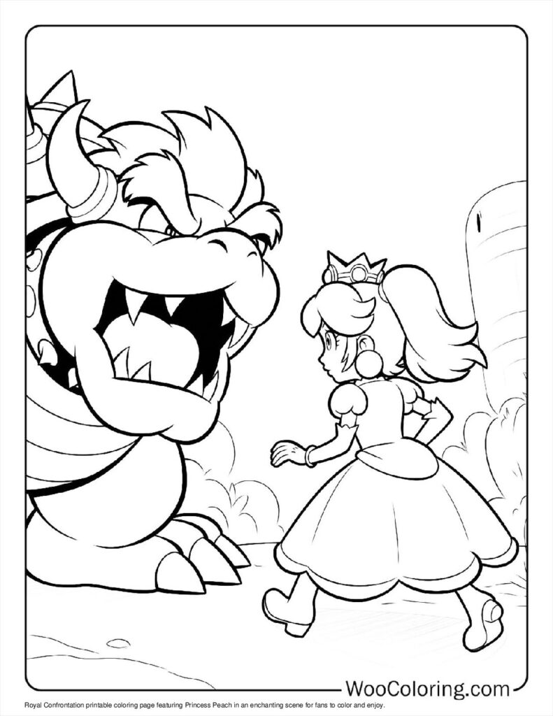 Royal Confrontation of Princess Peach