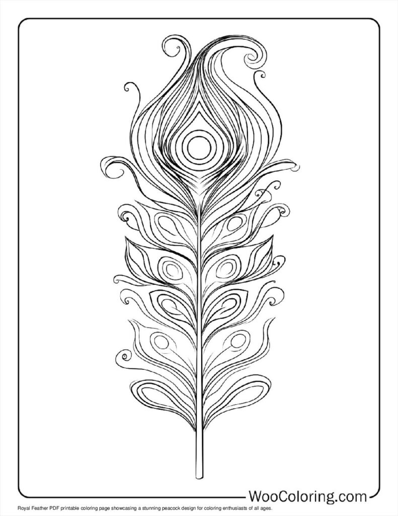 100  Peacock coloring pages  Free PDF To Print  - 56