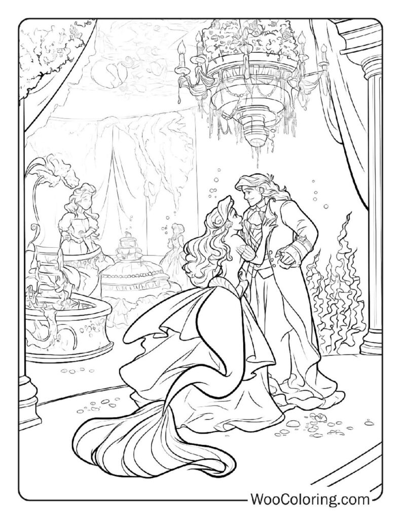 100  Mermaid coloring pages  Free PDF To Print  - 26