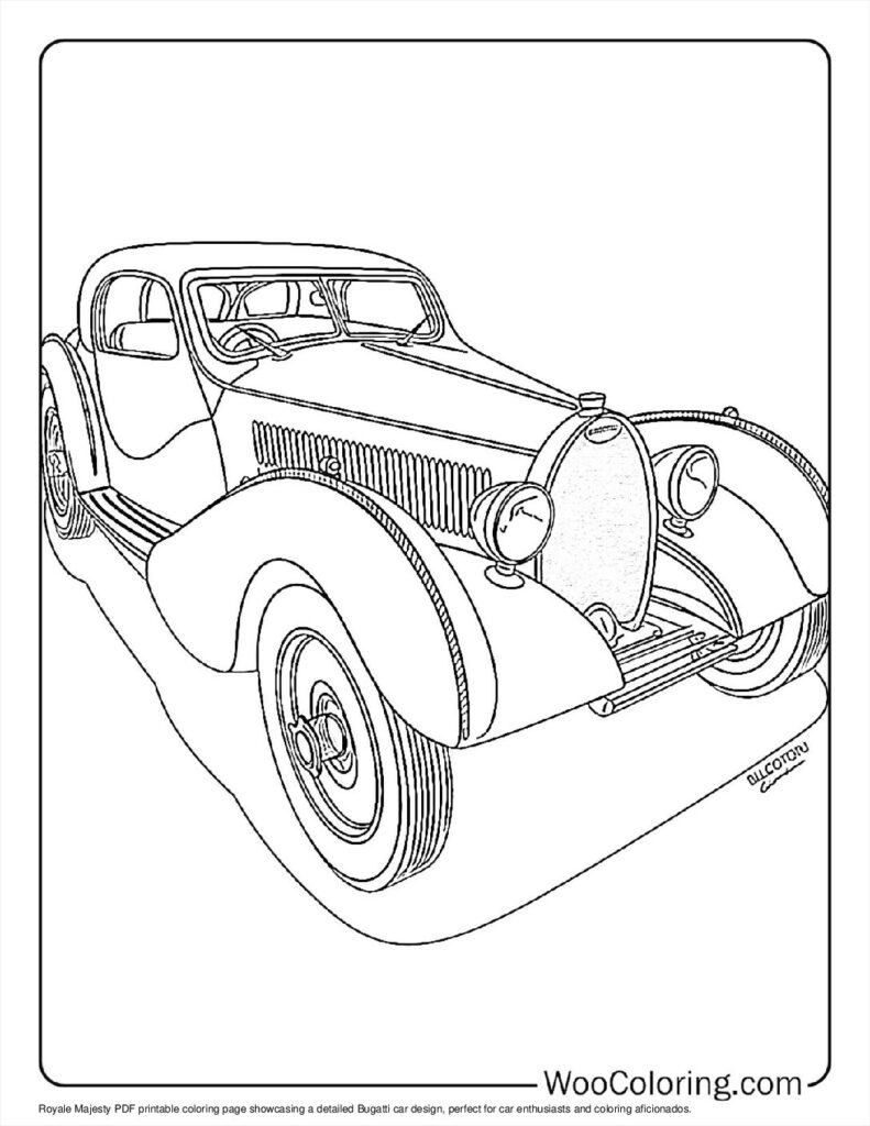 100  Bugatti coloring pages  Free PDF To Print  - 21