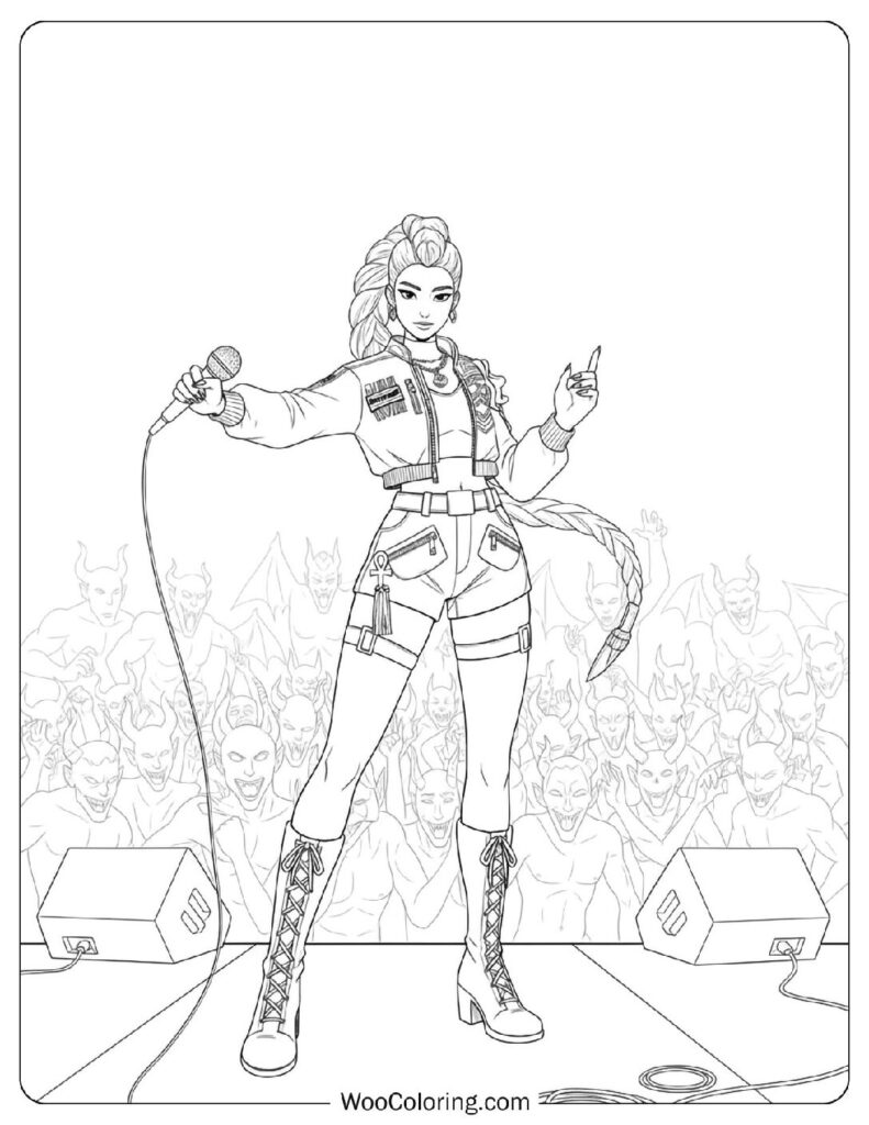 Rumi the idol beloved by fans and haunted by demons