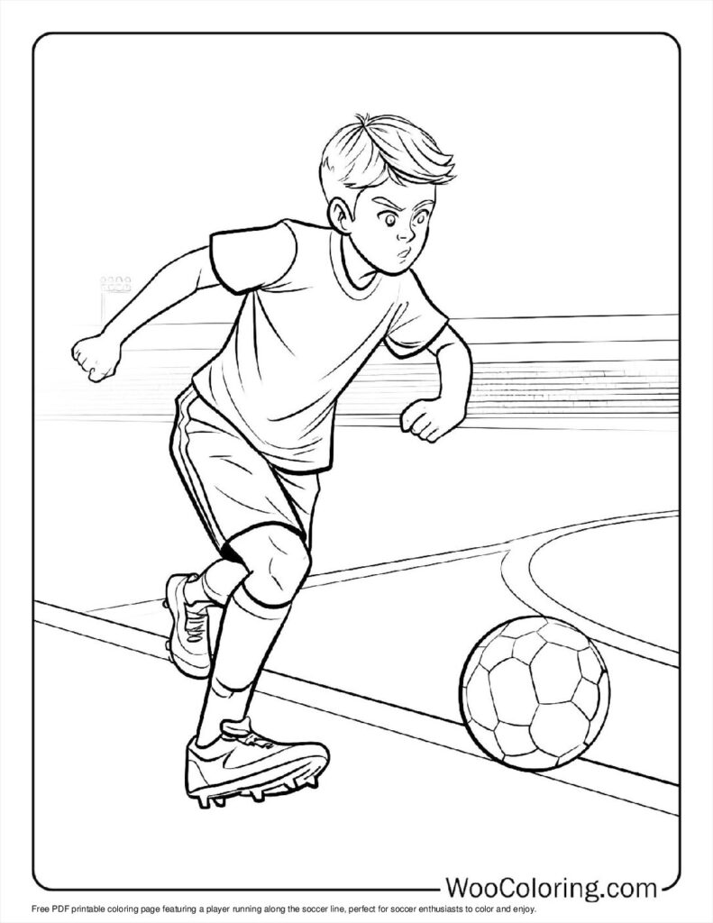 100  Soccer coloring pages  Free PDF To Print  - 86