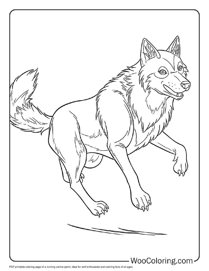 100  Wolf coloring pages  Free PDF To Print  - 52