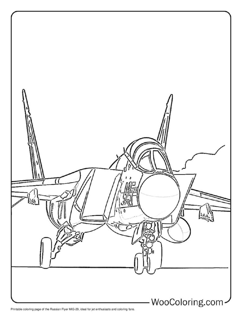 100  Jet coloring pages  Free PDF To Print  - 43