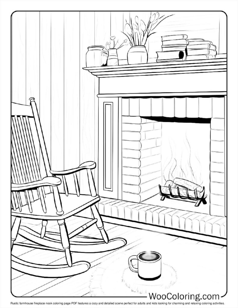 100  Cozy coloring pages  Free PDF To Print  - 82