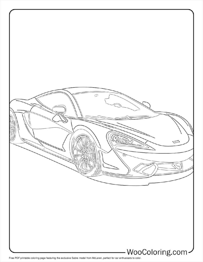 100  McLaren coloring pages  Free PDF To Print  - 71