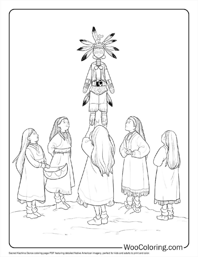 100  Native American coloring pages  Free PDF To Print  - 92