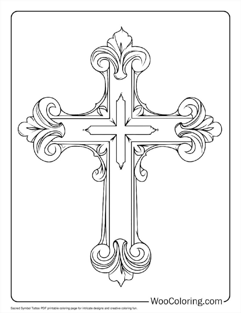100  Tattoo coloring pages  Free PDF To Print  - 6
