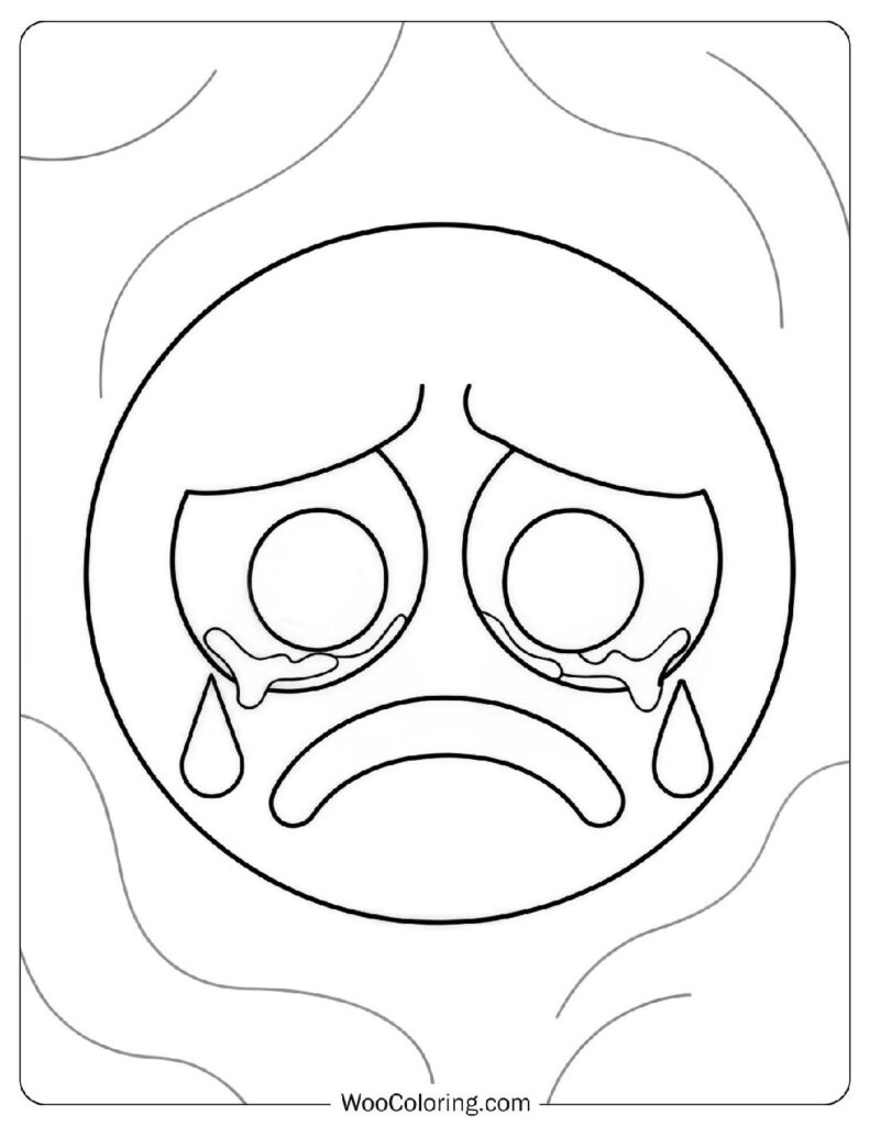40 Emoji Coloring Pages  Free PDF To Print  - 6