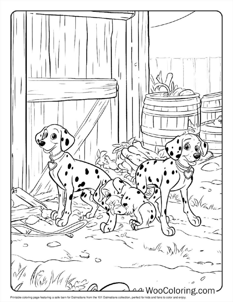Safe Barn for Dalmatians