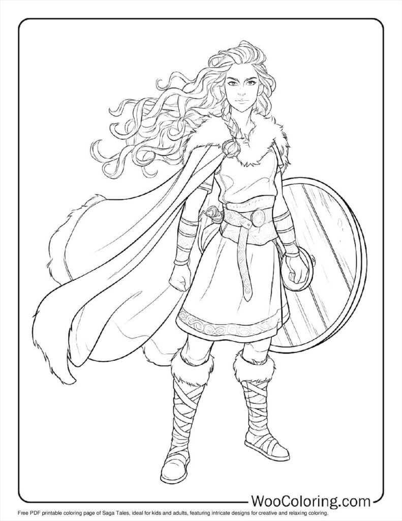 100 Viking coloring pages Free PDF To Print - 34