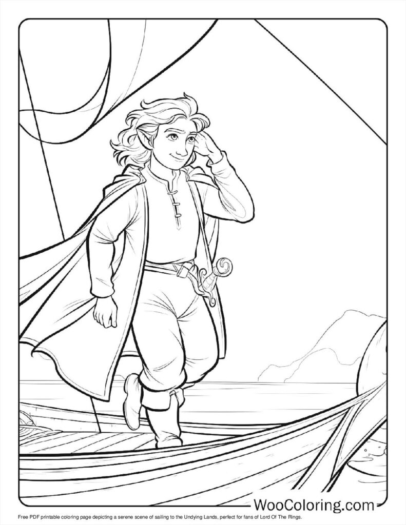 100  Lord Of The Rings coloring pages  Free PDF To Print  - 50