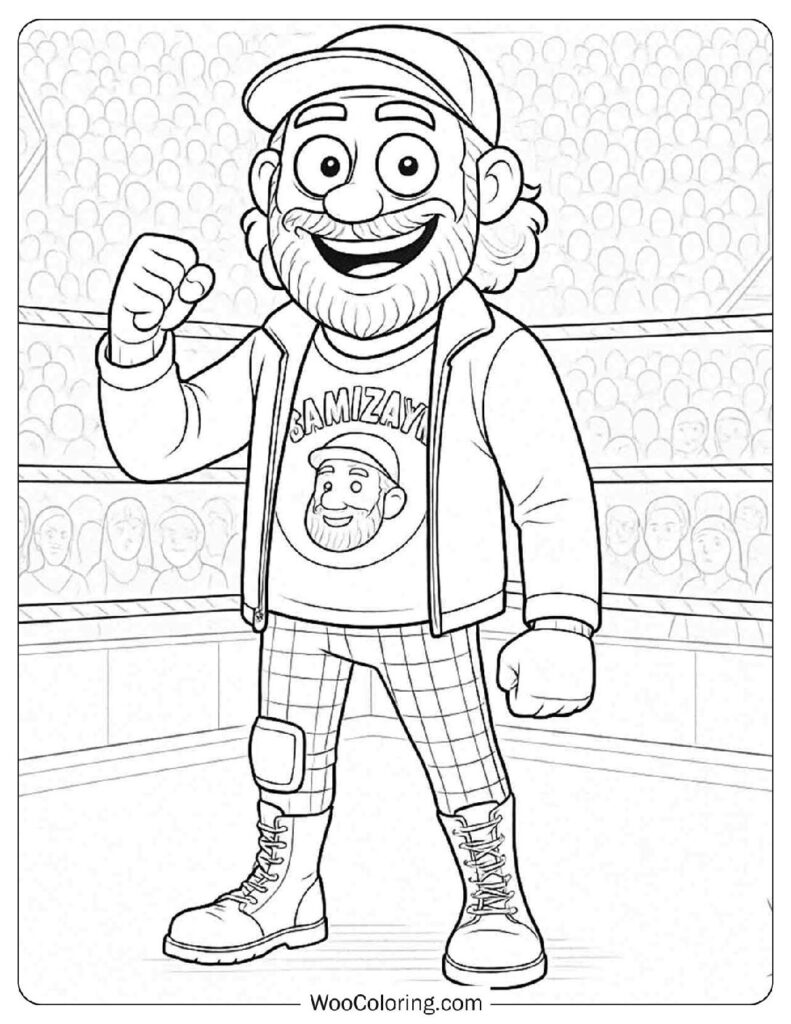 Sami Zayn in WWE The Underdog from the Underground