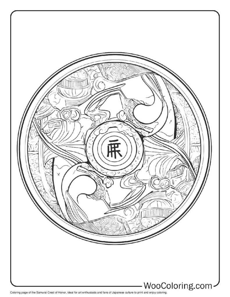 100  Samurai coloring pages  Free PDF To Print  - 54