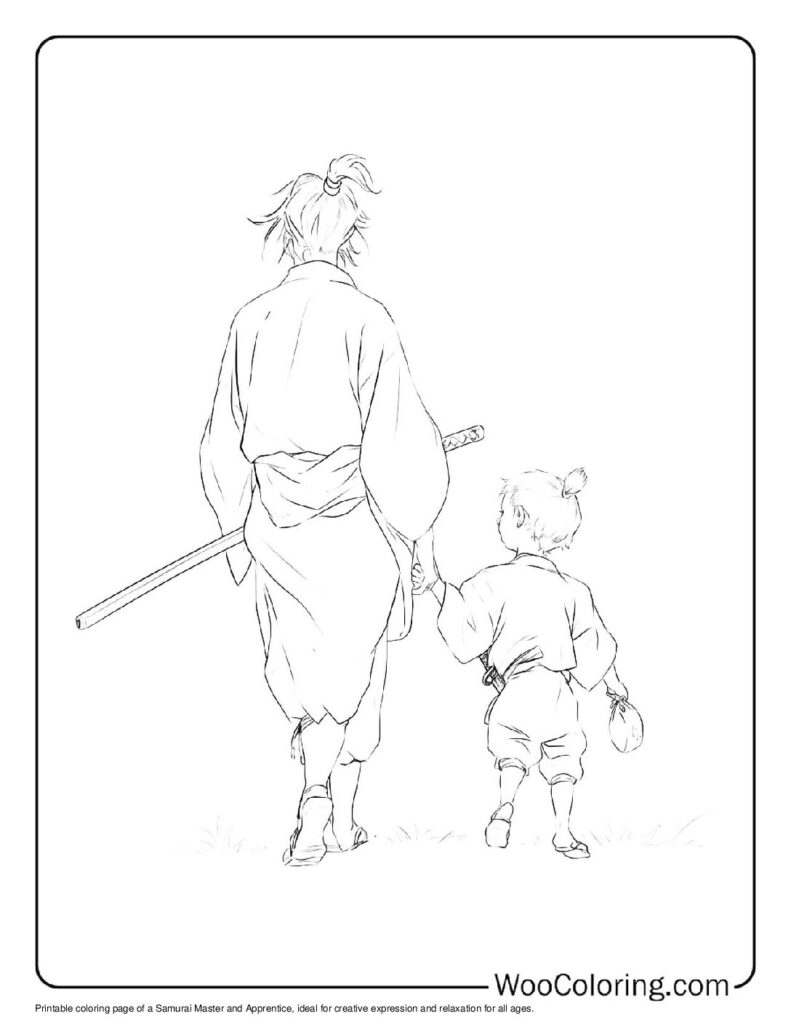 100  Samurai coloring pages  Free PDF To Print  - 59