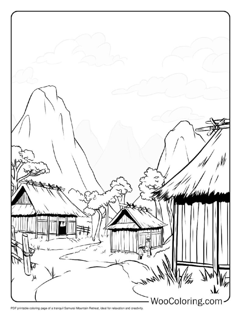 100  Samurai coloring pages  Free PDF To Print  - 49