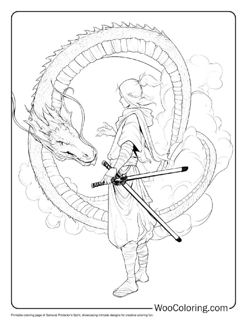 100  Samurai coloring pages  Free PDF To Print  - 66