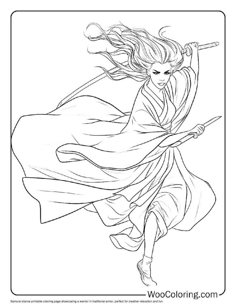 100  Samurai coloring pages  Free PDF To Print  - 99