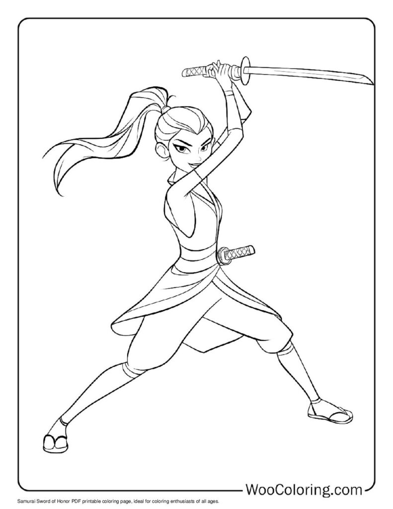 100  Samurai coloring pages  Free PDF To Print  - 2