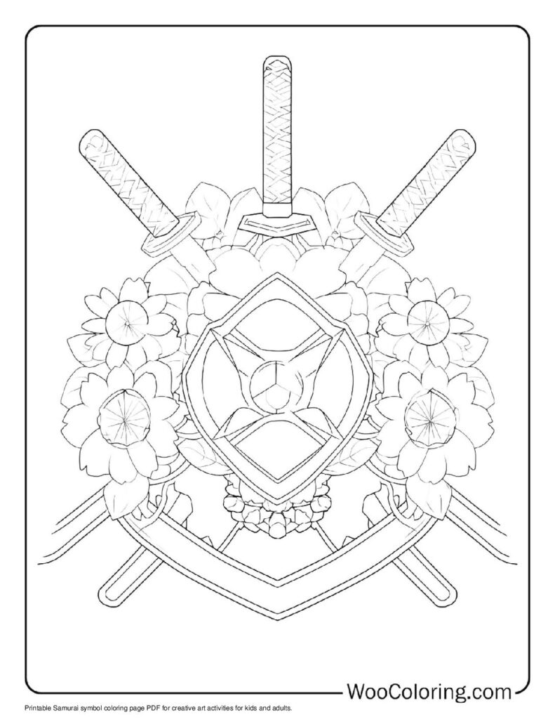 100  Samurai coloring pages  Free PDF To Print  - 25