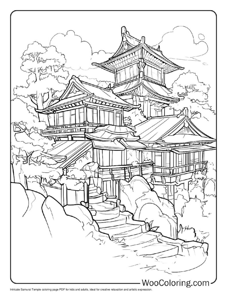 100  Samurai coloring pages  Free PDF To Print  - 13
