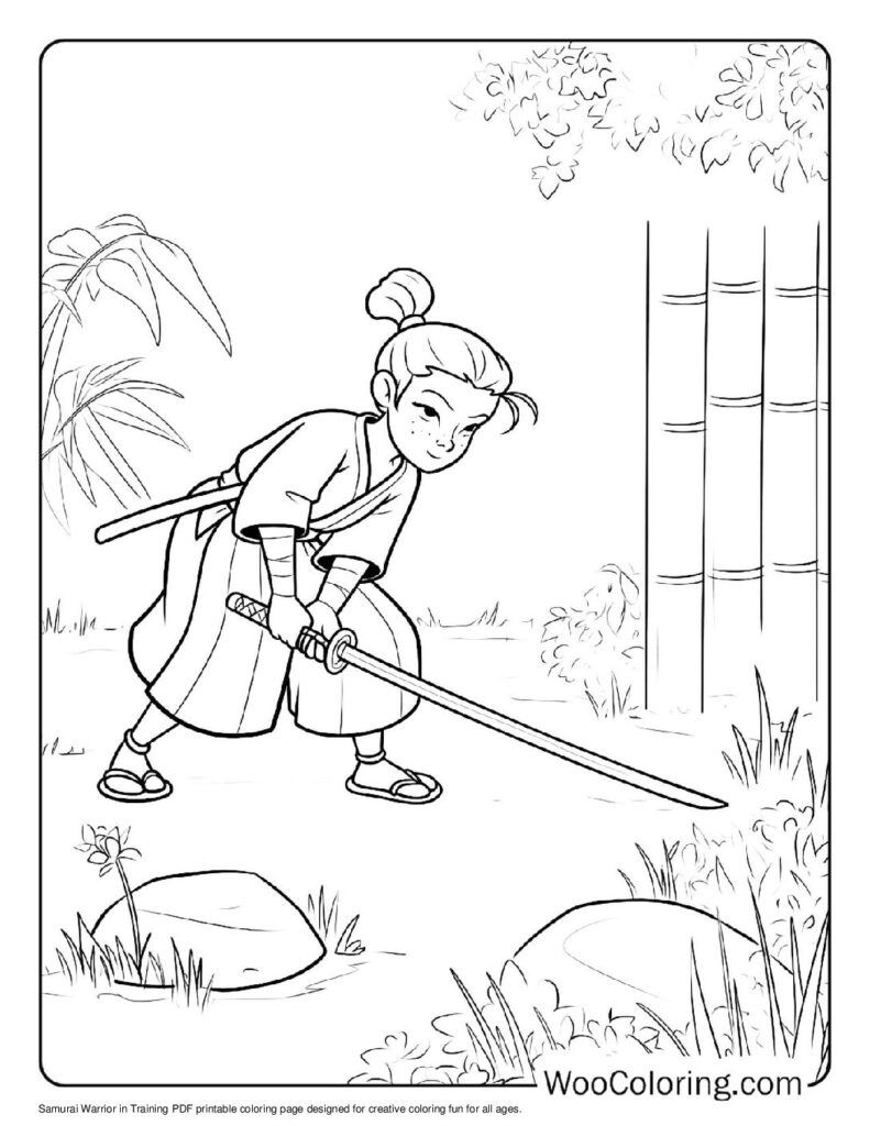 100  Samurai coloring pages  Free PDF To Print  - 98