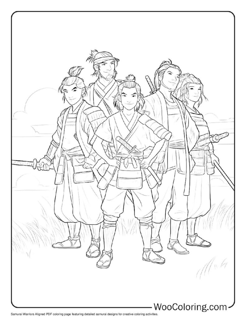 100  Samurai coloring pages  Free PDF To Print  - 67