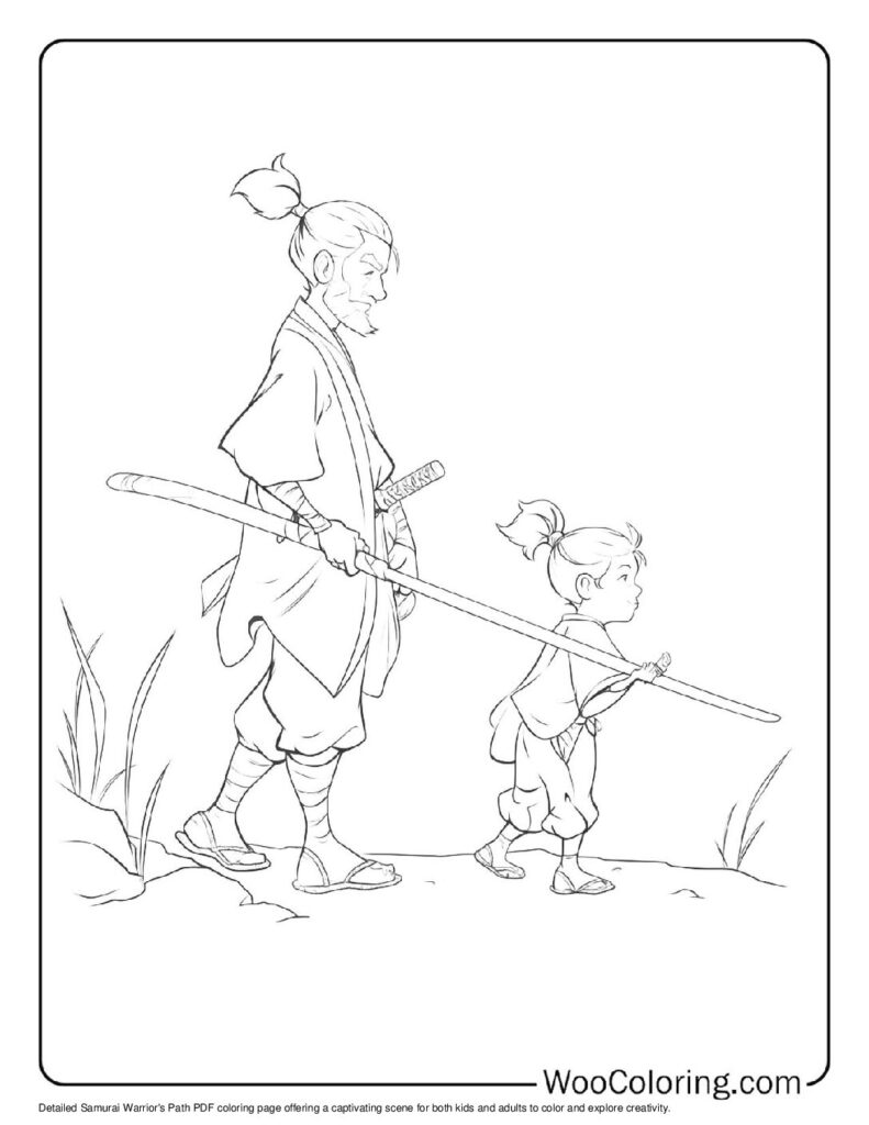 100  Samurai coloring pages  Free PDF To Print  - 68