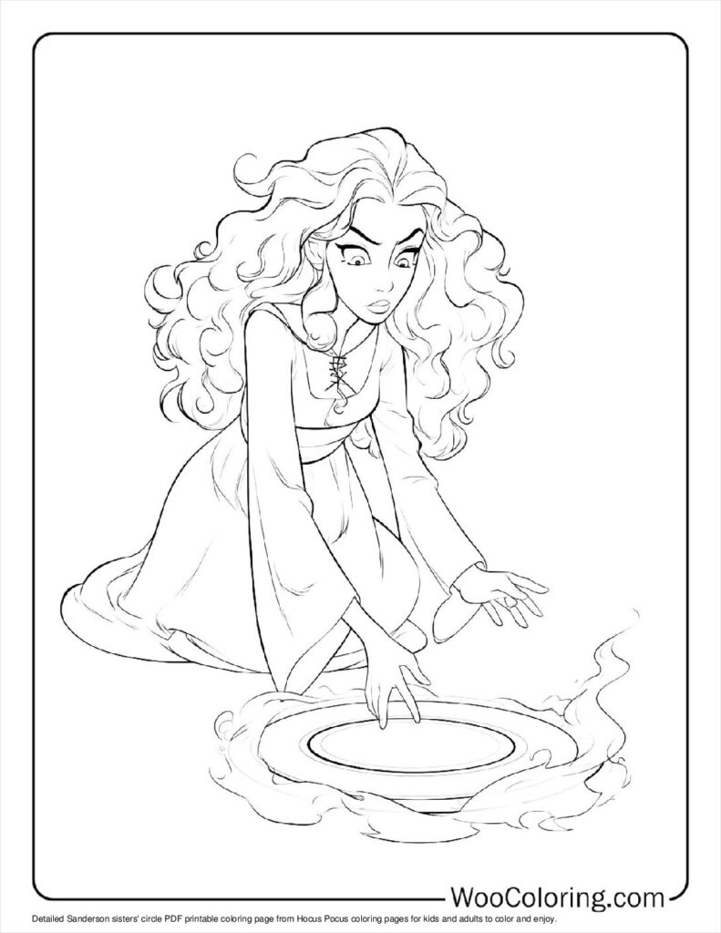 100  Hocus Pocus coloring pages  Free PDF To Print  - 8