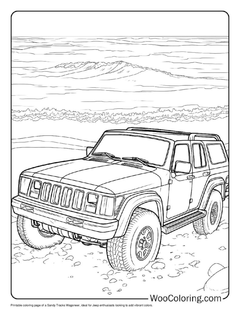 100  Jeep coloring pages  Free PDF To Print  - 26
