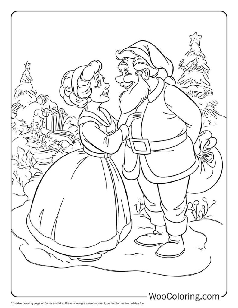 100  Santa coloring pages  Free PDF To Print  - 37