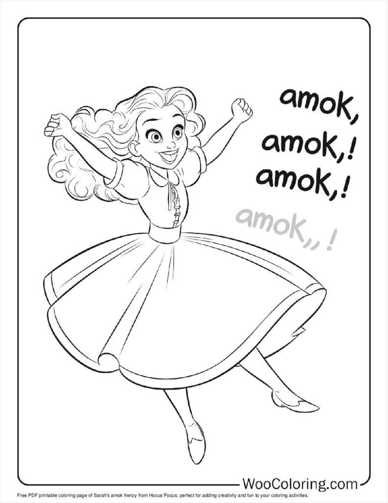 100  Hocus Pocus coloring pages  Free PDF To Print  - 77