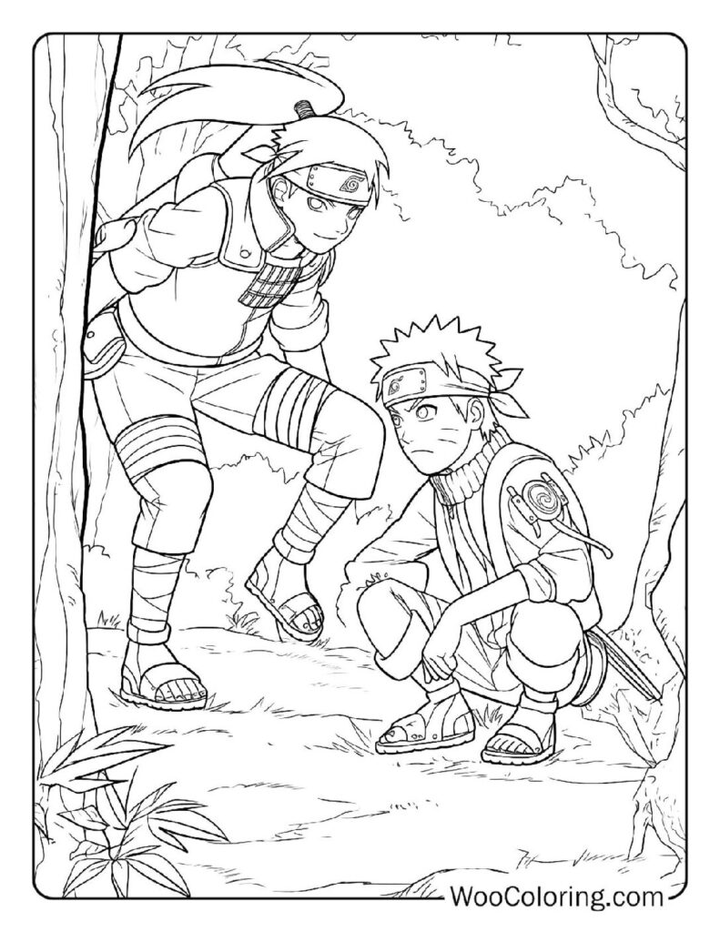 100  Naruto coloring pages  Free PDF To Print  - 45