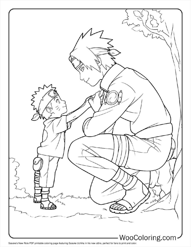 100  Sasuke coloring pages  Free PDF To Print  - 58