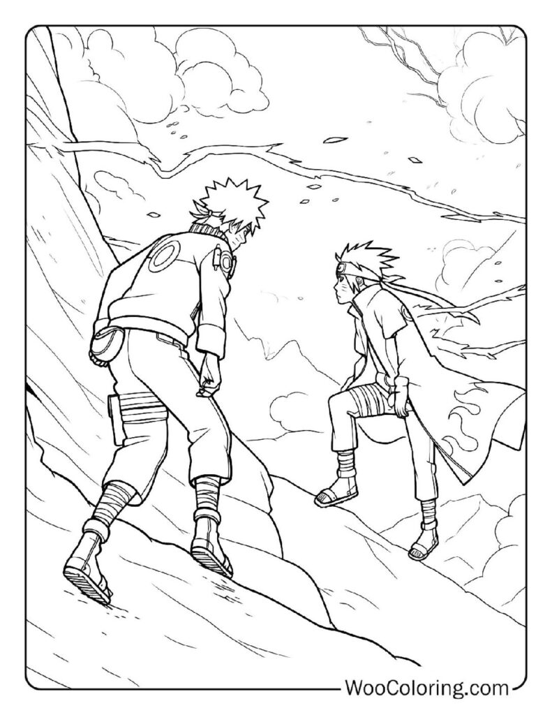 100  Naruto coloring pages  Free PDF To Print  - 11
