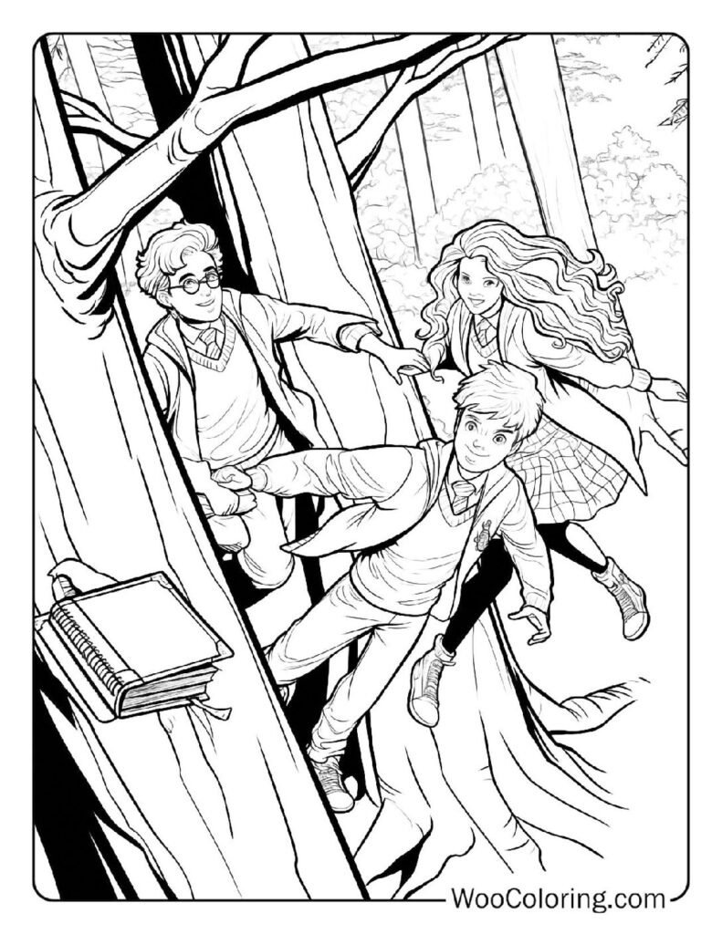 100  Harry Potter coloring pages  Free PDF To Print  - 63