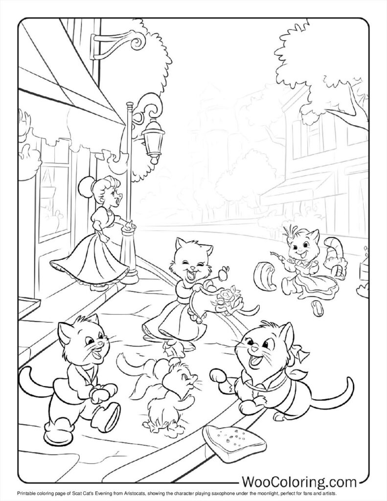 Scat Cat's Evening Fun